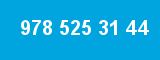 978 525 31 44 978 525 31 44
